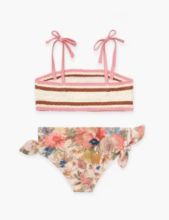 August Knit Bandeau Bikini