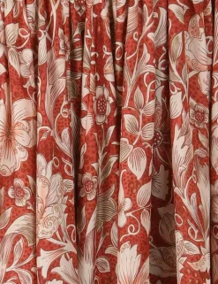 Chintz Billow Sleeve Crop Top