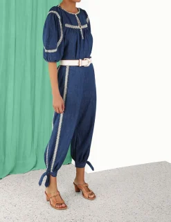 Chintz Denim Harem Pant