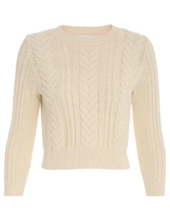 Devi Cable Knit Top