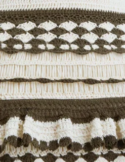 Devi Crochet Frill Dress