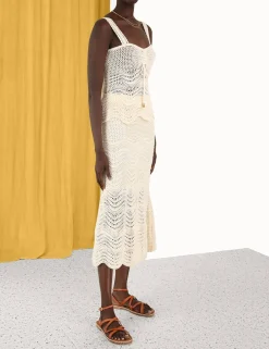 Devi Textured Knit Skirt