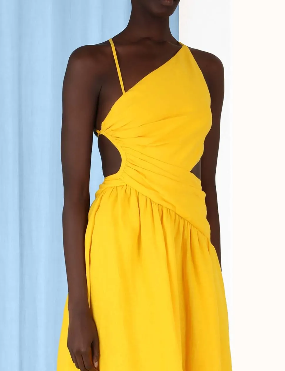 Ginger Asymmetric Midi Dress