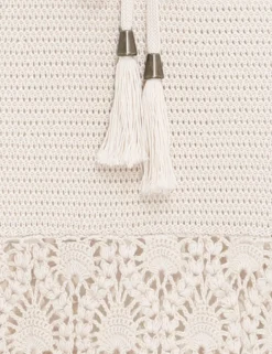 Ginger Hand Crochet Midi Skirt