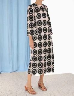 Ginger Lace Midi Dress