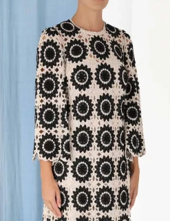 Ginger Lace Midi Dress