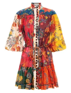 Ginger Lantern Mini Dress