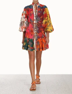 Ginger Lantern Mini Dress