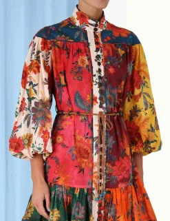 Ginger Lantern Mini Dress