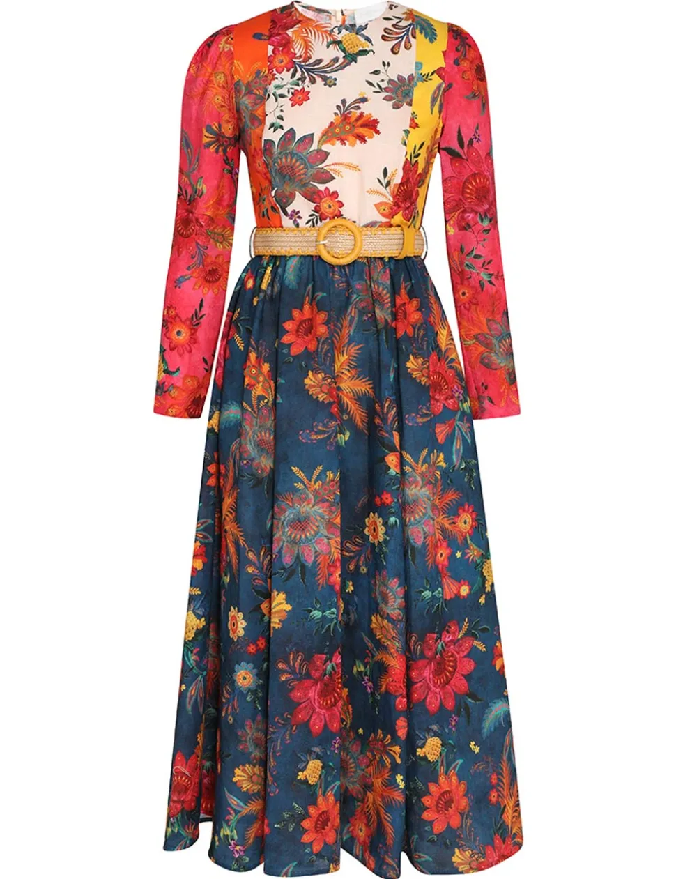 Ginger Long Sleeve Midi Dress