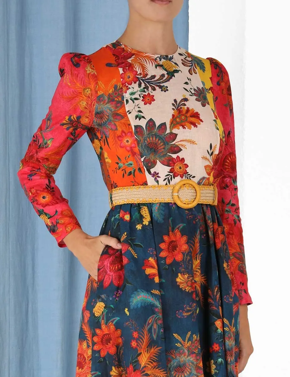 Ginger Long Sleeve Midi Dress