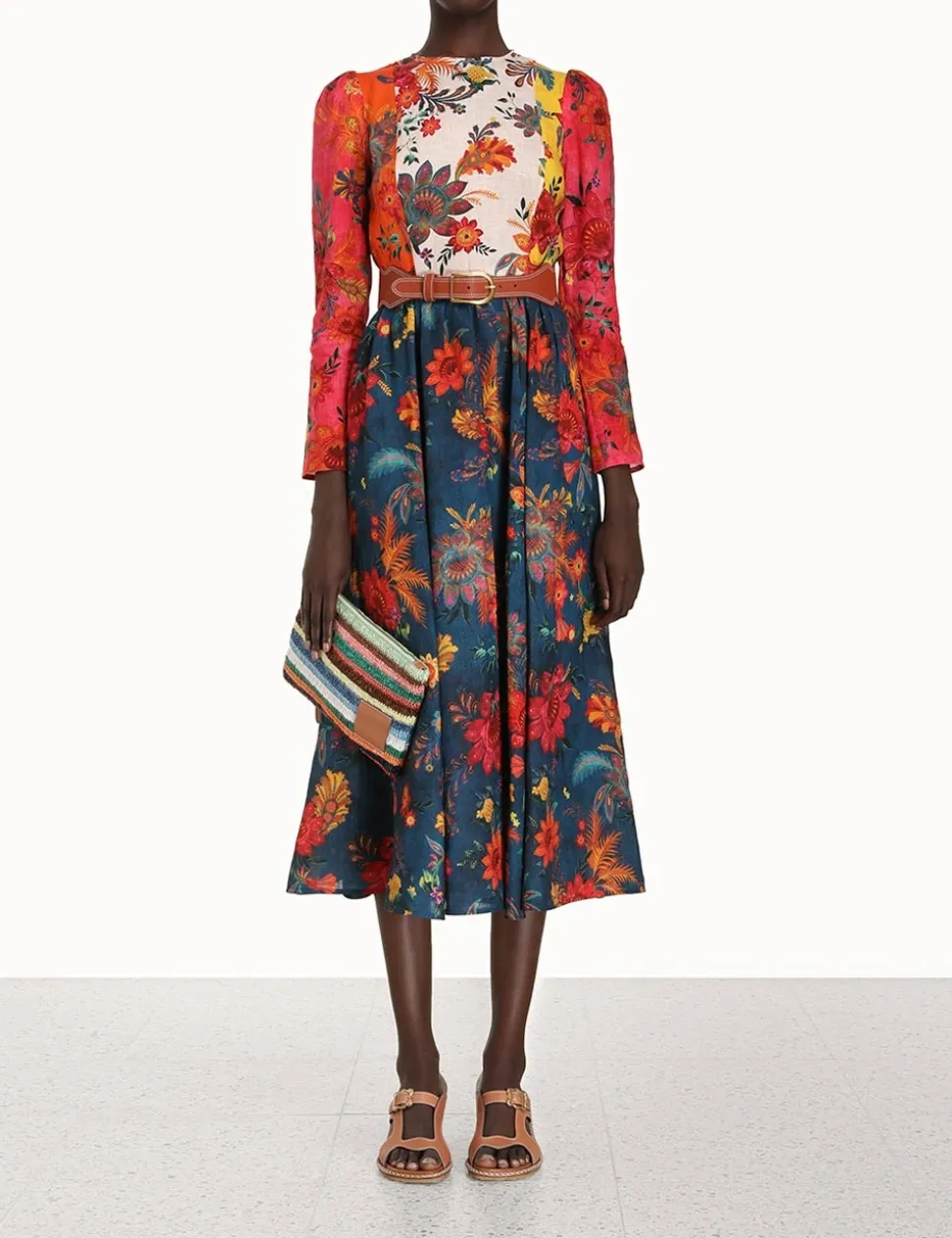 Ginger Long Sleeve Midi Dress