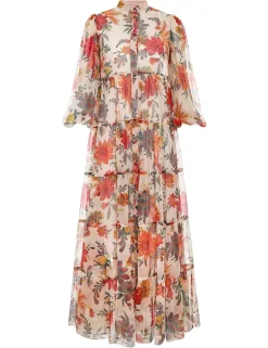 Ginger Tiered Midi Dress