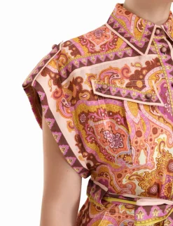 Halcyon Cuffed Playsuit