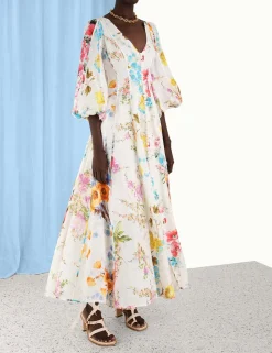 Halcyon Panelled Maxi Dress