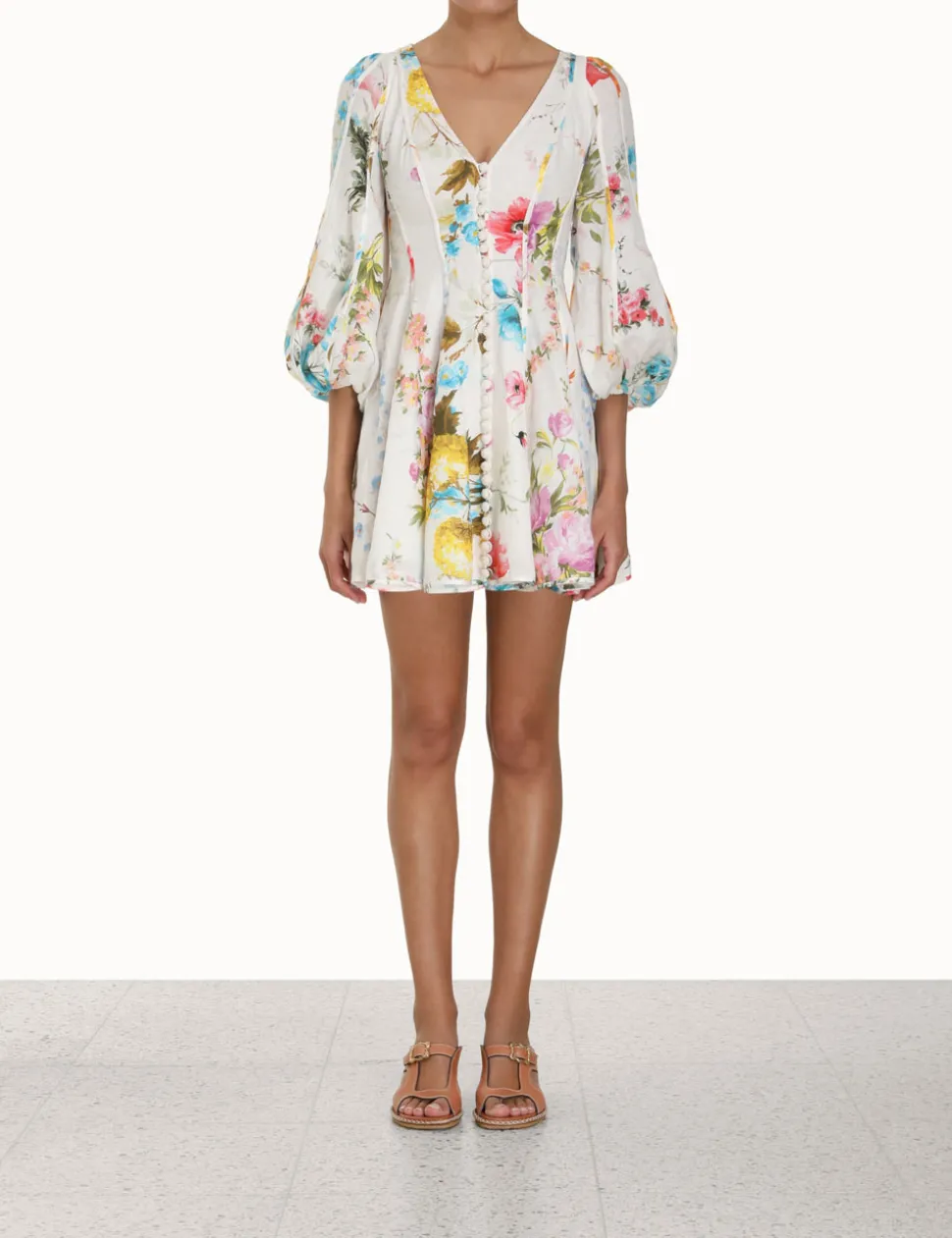 Halcyon Panelled Mini Dress