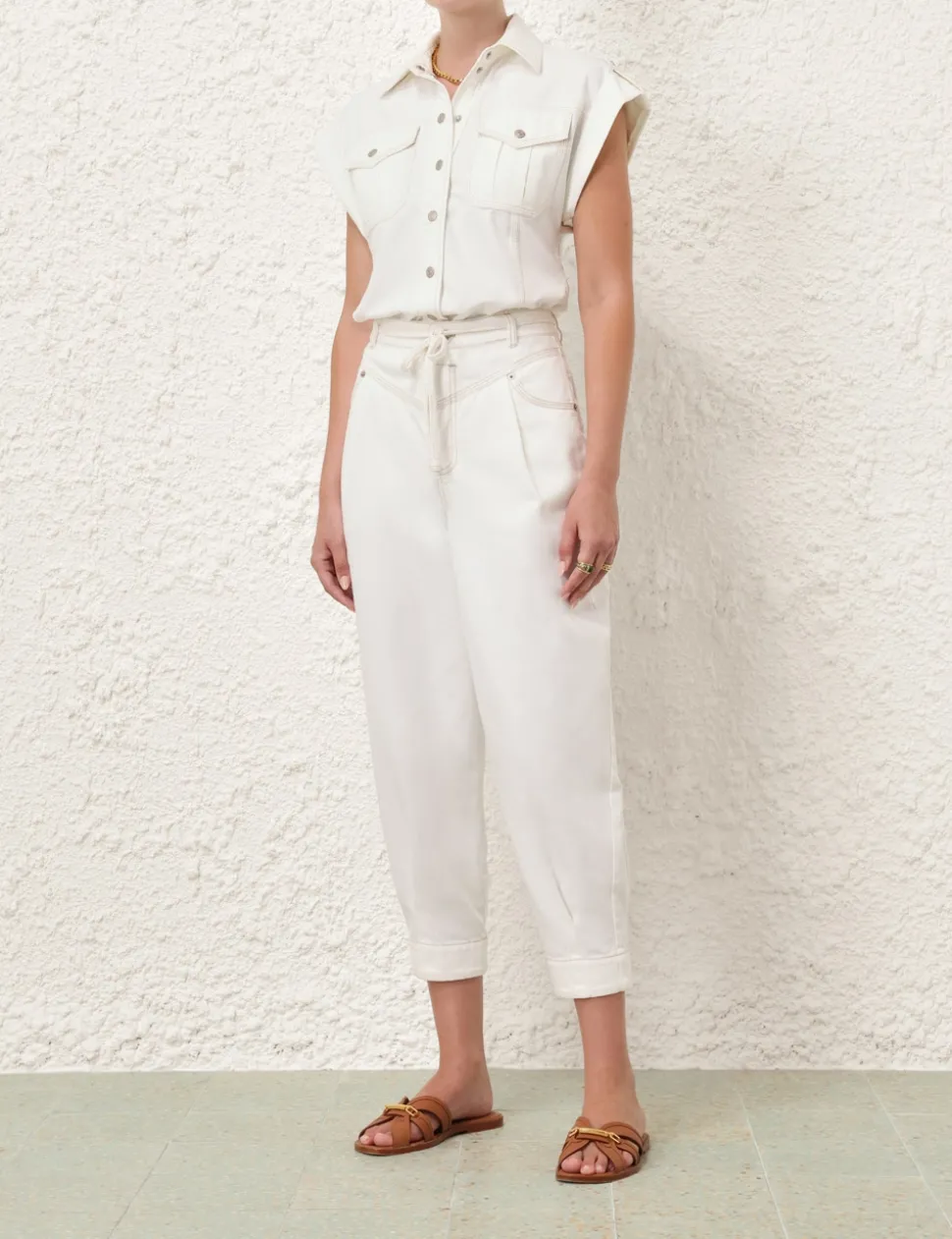 Junie Denim Utility Pant