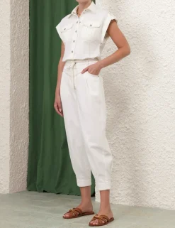 Junie Denim Utility Pant