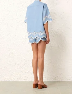 Junie Embroidered Short