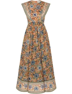 Junie Spliced Midi Dress