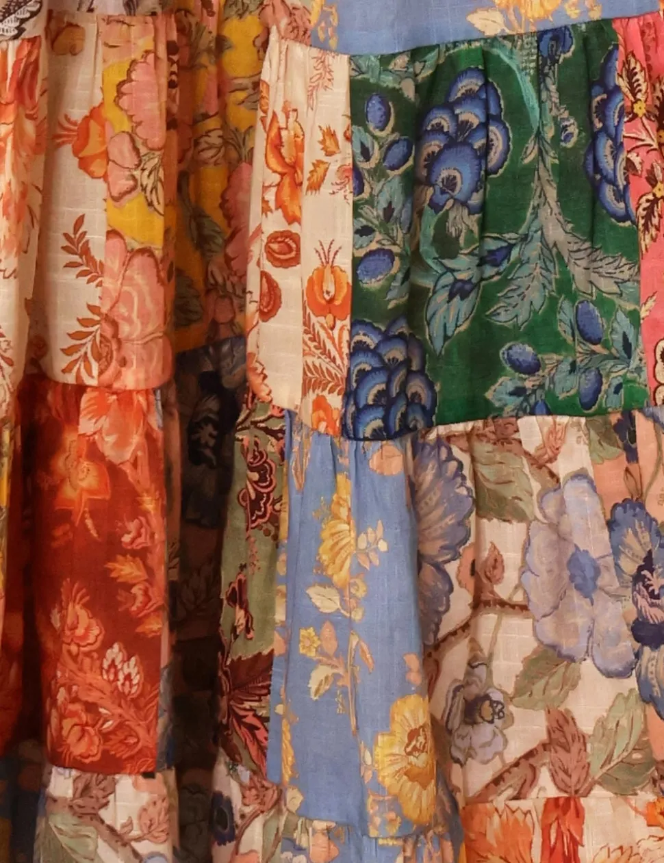 Junie Tiered Midi Skirt