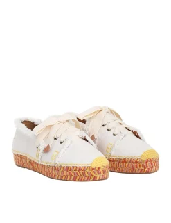 Lace Up Espadrille Derby
