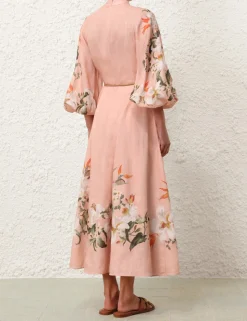 Lexi Billow Long Dress