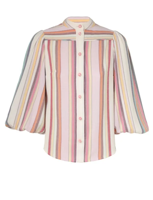 Lexi Blouson Stripe Shirt