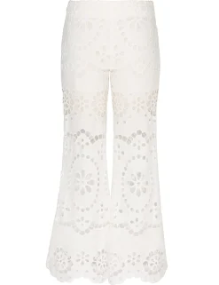 Lexi Embroidered Flare Pant