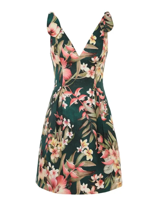 Lexi Tie Mini Dress
