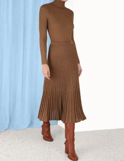 Luminosity Lurex Midi Skirt