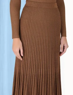 Luminosity Lurex Midi Skirt