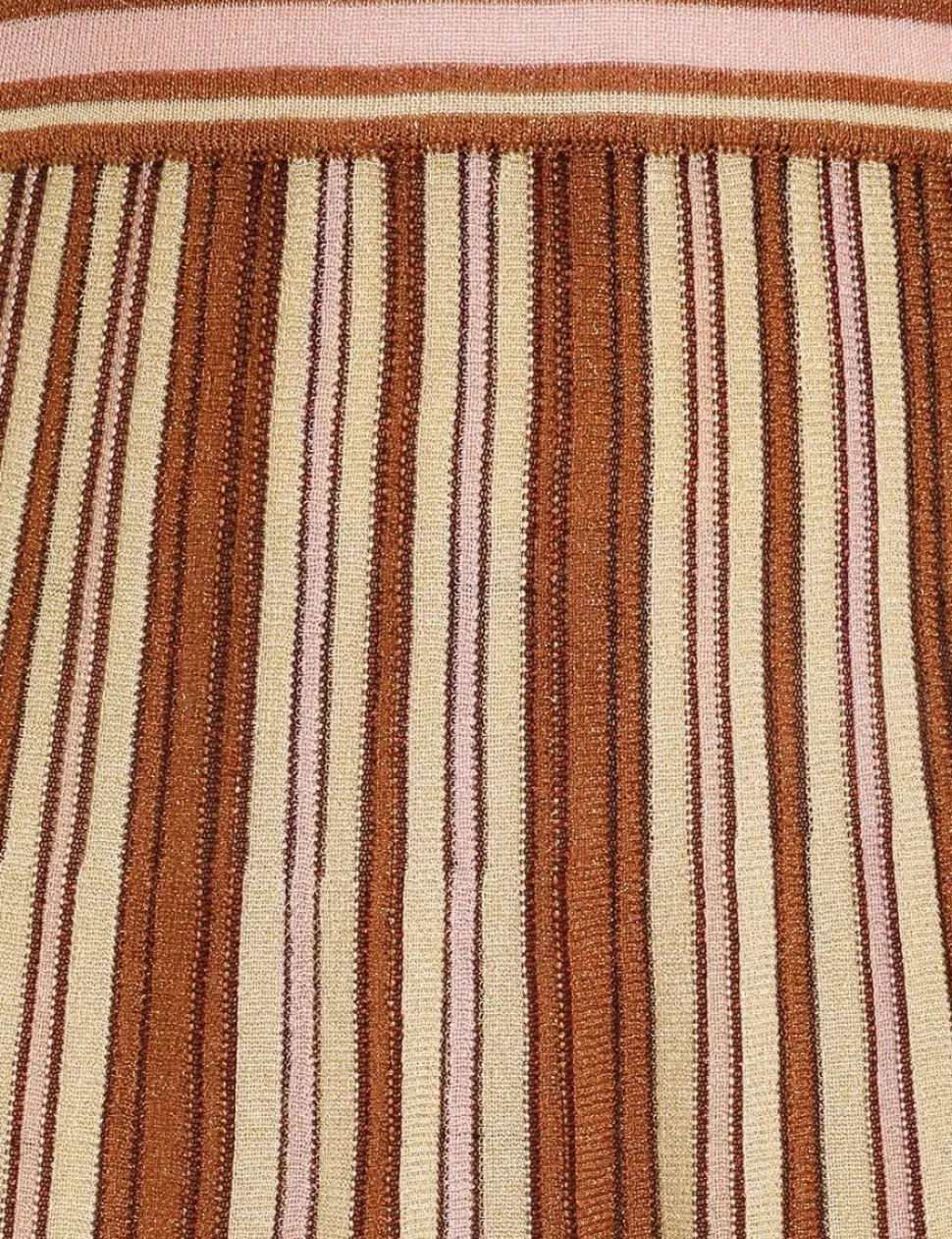 Luminosity Lurex Stripe Skirt