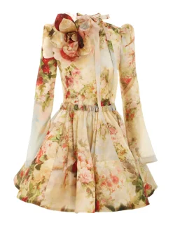 Luminosity Ruched Mini Dress