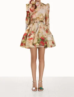 Luminosity Ruched Mini Dress