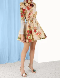 Luminosity Ruched Mini Dress