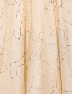 Luminosity Ruffle Gown