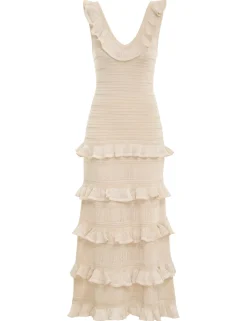 Luminosity Ruffle Tank Dress