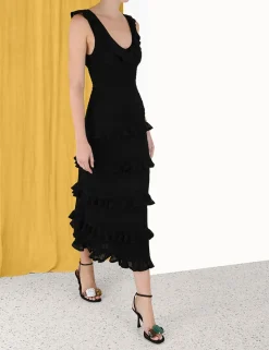 Luminosity Ruffle Tank Dress