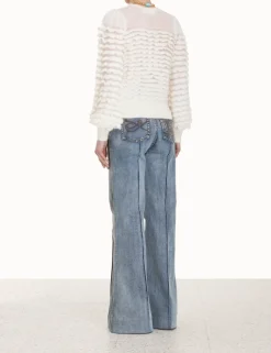 Luminosity Scallop Sweater