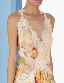 Luminosity Splice Lace Dress