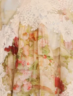 Luminosity Splice Lace Dress