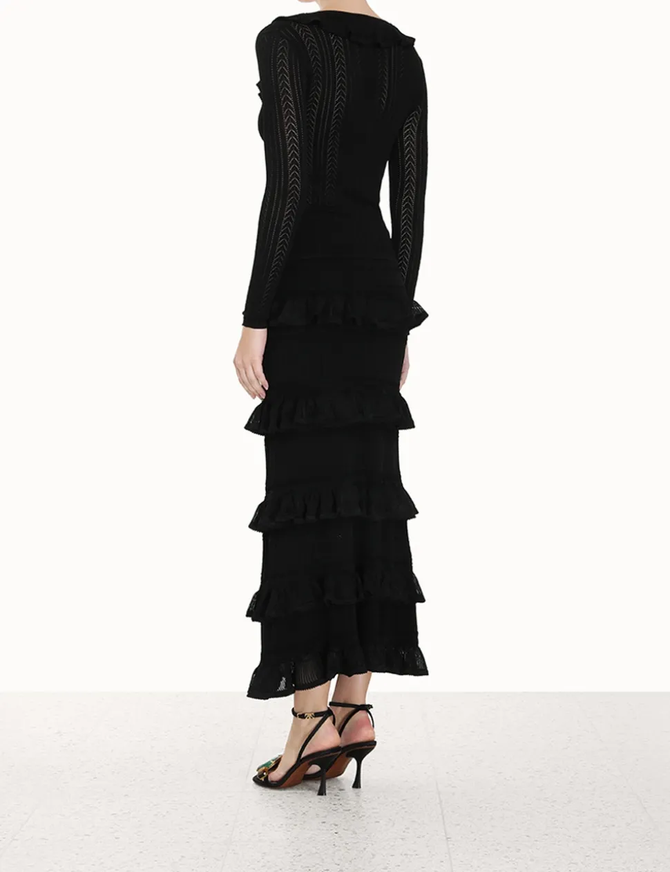 Luminosity V-Neck Ruffle Top