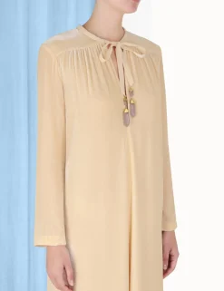 Lyrical Velvet Tubular Dress