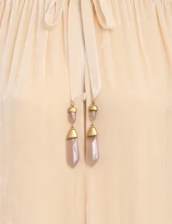 Lyrical Velvet Tubular Dress