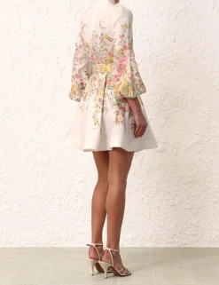 Matchmaker Buttoned Mini Dress