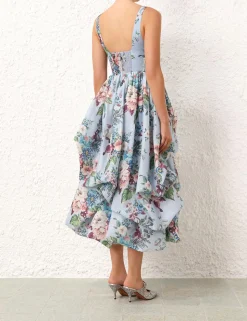 Matchmaker Drape Midi Dress