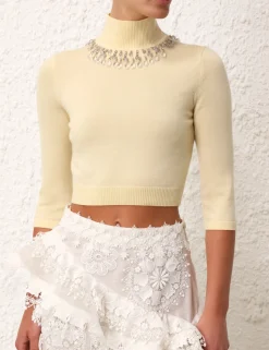Matchmaker High Neck Crop Top