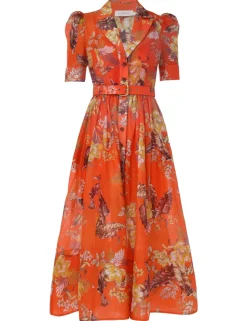 Matchmaker Midi Shirt Dress