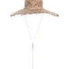 Multi Tone Straw Fedora
